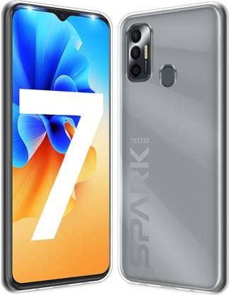Pinaaki Enterprises Back Cover Case for Tecno Spark 7 Back Cover | Best Camera Protection | Slim Soft Back Cover for Tecno Spark 7 (Transparent) (B09MJLS2R5) Amazon Price History, Amazon Price Tracker