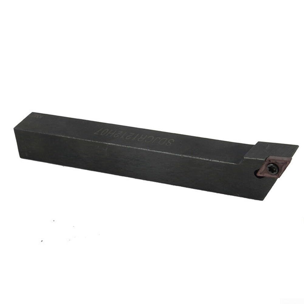 SDJCR1212H07 Barre d'alésage avec inserts en carbure DCMT0702 Outils de tournage avec boîte de rangement Inserts de fraisage indexables Outil de coupe de lame pour usinage de précision