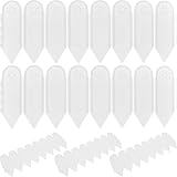 CIYODO 5 Stück Teiliges Kunststoff Gartenzaun Lang Wetterfeste Rasenkante und Beeteinfassung Leichte Wiederverwendbare Landschaftsbegrenzung für Garten Rasen Blumenbeet und Outdoor dekor