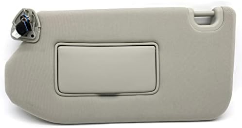 Ezzy Auto Gray Left Driver Side Sun Visor Compatible with Nissan Pathfinder Infiniti QX60 JX35 with Sunroof 96401-9PB0A