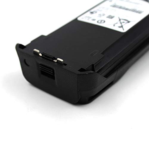 (2-Pack) 7.4V Ni-Mh Replacement Battery For Motorola Pmnn4077 Pmnn4077C, Compatible With Xpr6100 Xpr6300 Xpr6350 Pr6380 Xpr6500 Xpr6550 Xpr6580 Dp3400 Dp3601 Dgp4150 Dgp6150 Xirp6500, Pmnn4066A/4065 #TOP5