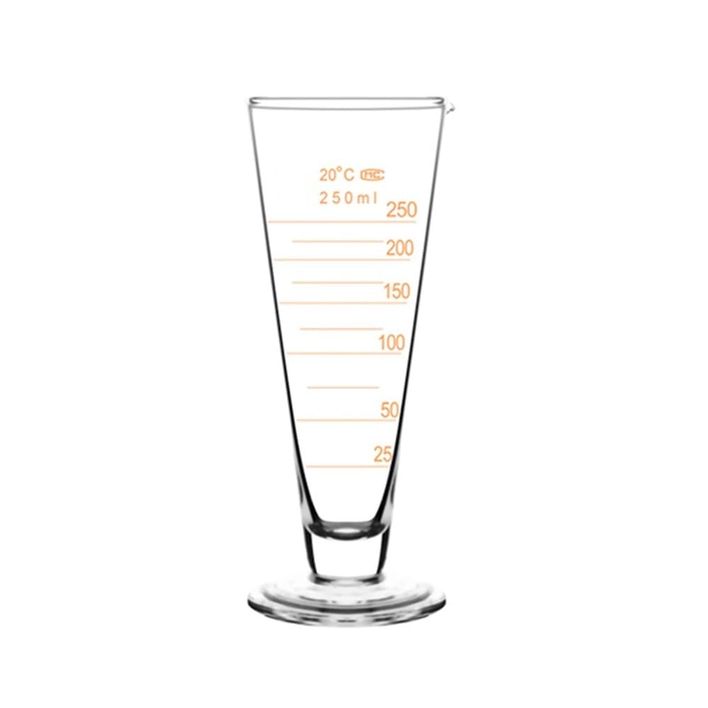 Attrezzature e forniture di laboratorio Misurini in vetro, becher graduati, tazze di misurazione con beccuccio, cilindro bocca, dispenser da laboratorio