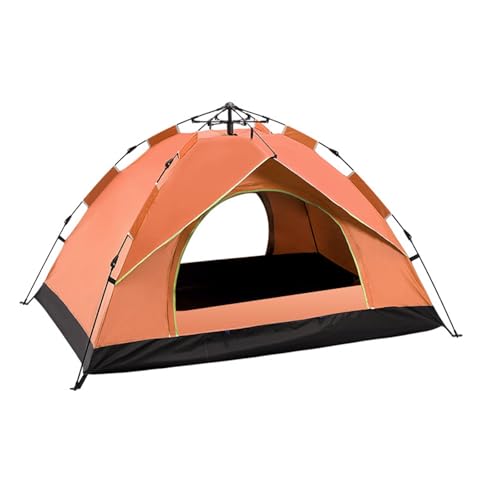 Carpa de camping naranja de armado rápido para 1 persona miniatura 1