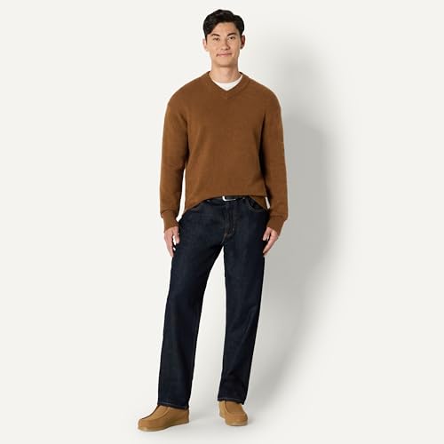 Amazon Essentials (Demi's Pick Men's Regular-Fit Cotton Blend V-Neck Sweater - Image 4