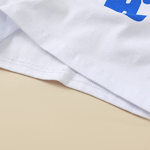 LYSMuch Toddler Baby Girls Shorts Outfits Love Baseball Print Vest T-Shirt Tops Tassel Pants Summer Clothes Set4