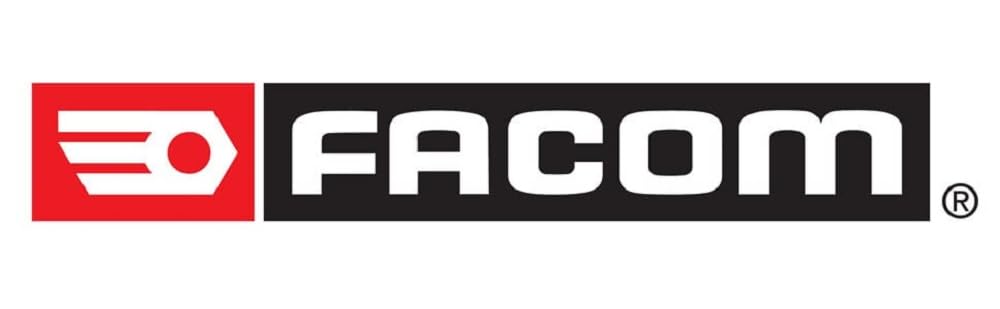 FACOM - Jeu d'Extracteurs de Goujons 11 Pièces - 285.J10 - Extraction de Vis, Filetage à Droite - Embouts Coniques et Clé à Tarauder - Coffret Robuste et Durable - Outillage à Main