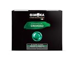 Gimoka Coffee pods | Nespresso* Professional Capsules Compatible for Zenius and Gemini | Cremoso flavour | 50 Coffee Pads
