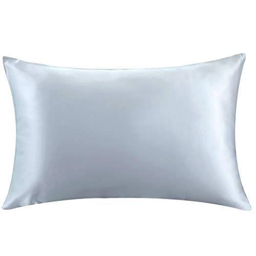 ZIMASILK 100% Mulberry Silk Pillowcase for Hair and Skin,with Hidden Zipper,Both Side 19
