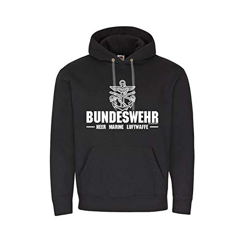 Sweat-shirt Heer Marine noir XXL contre le froid sweat militaire ample