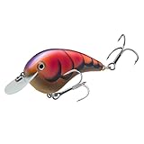 Lew's Strike King (HCCM-344) Chick Magnet Flatside Shallow Diver Fishing Lure, 344 - Blue Rock Craw, 7/16 oz