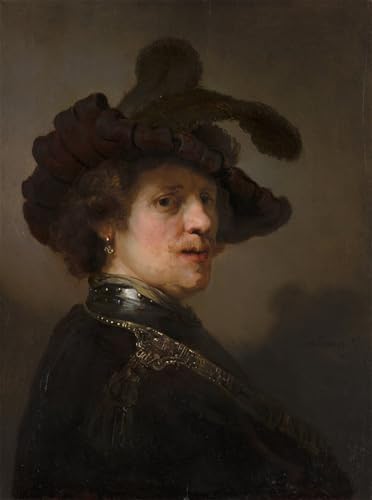 Affiche Artistique Rembrandt 60x90cm pour habiller un mur vide de salon
