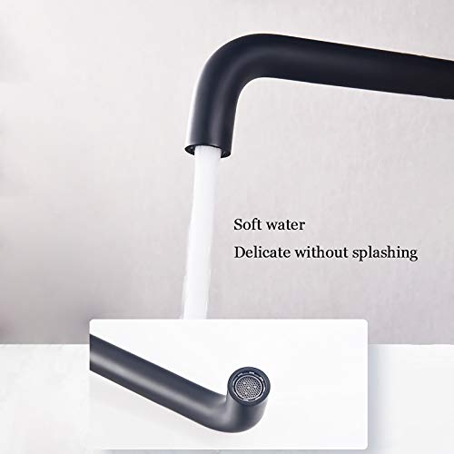 Robinet de lavabo chrome à une poignée avec commande eau chaude froide