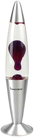 INNOTECK 16 Soothing Motion Lava Lamp for Relaxation Green-Yellow-Red, 30 W, Rainbow Bottle/White Wax/Clear Liquid