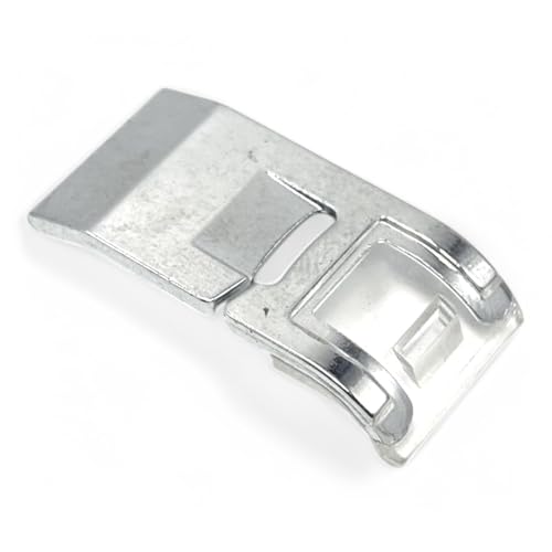 Image of ZENITH Jaquard Pressure Foot Snap on Type for Automatic Electric Low Shank Sewing Machines Suitable for Usha Janome Brother Singer etc Steel Finish (Jaquard Foot)