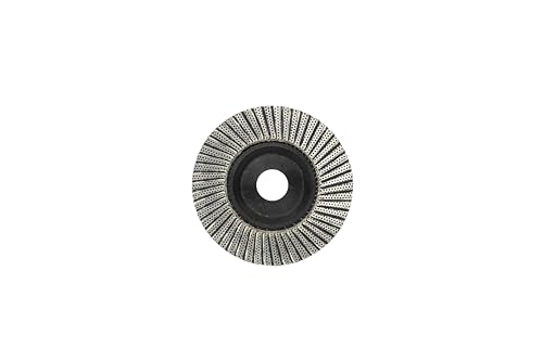 BIHUI Universal Diamond Grinding Flap Wheel #120, Silver, DPF120