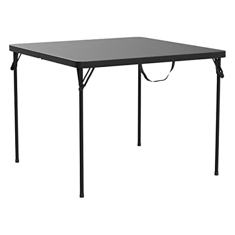 Cosco XL Mesa plegable de resina de 38.5" para tarjetas de la mitad Cover