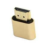 cablecc バーチャルディスプレイアダプター HDMI 1.4 DDC EDID ダミープラグ ヘッドレスゴーストディスプレイエミュレータ 1920x1080p@60Hz