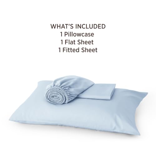 Image of Bedsure PureWoven 100% Rayon Derived from Bamboo, Twin Bed Sheets, 3 Pieces