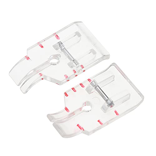 Pie prensatela para acolchado de 1/4 pulg con guía borde 2 pcs miniatura 3