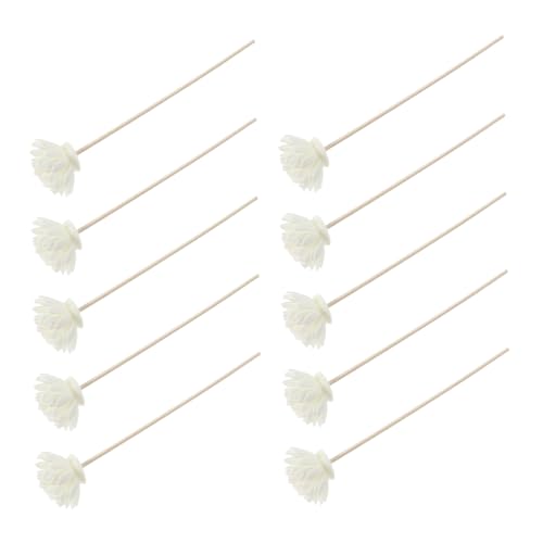 MAGICLULU Aromatherapy Diffuser Sticks with Dried Flowers 24Pcs Natural Flower Reed Diffuser Supplies for Home Scented Decor and Relaxing Atmosphere