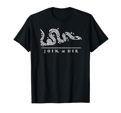 United States Thirteen Colonies Join or Die Snake T-Shirt