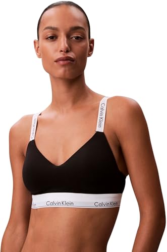 Calvin Klein Soutien Gorge Brassière Femme Lightly Lined Basque Élastique Heather - vue 9