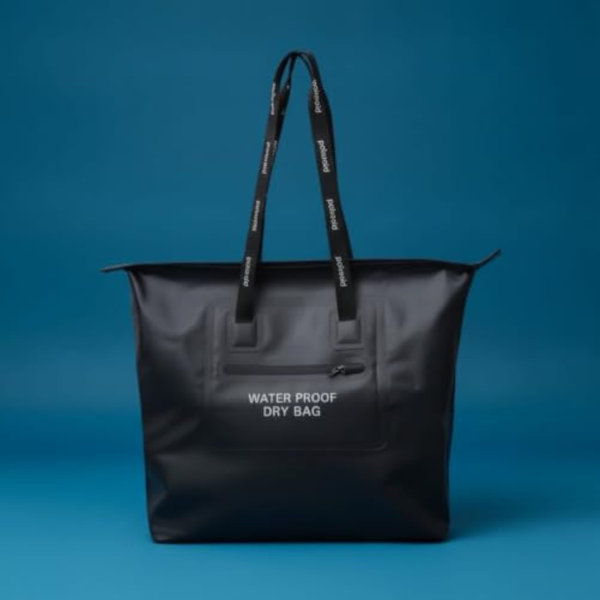 Waterproof Tote Bag with Zipper Pocket, Quick-Drying