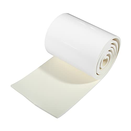 X AUTOHAUX 2000x200x6.5mm Car Auto Garage Wall Guard Door Bumper Protector Anti Collision Waterproof White