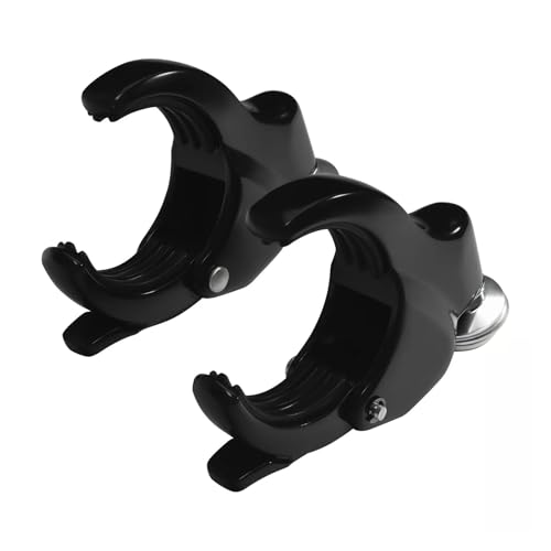 Fixations de pare-brise de moto 49 mm en alliage noir durable pour Dyna Fat Bob