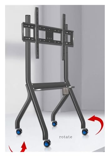 Soporte móvil para TV ajustable con ruedas miniatura 3