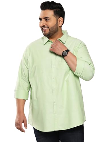 Image of ELYYORK Shirt for Men Plus Size||Shirt for Men Plus Size 4XL||6XL Shirts for Men Plus Size||Plus Shirts for Men||Plus Size Shirts for Men Full Sleeve|| Formal Shirt for Men||CB-PLS-01