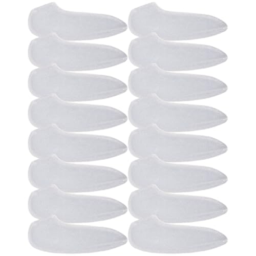 BAZEITFLOW Manchons Protège-lames Universels 25 Pièces en Plastique Blanc Résistant à L'usure Protection Sécurité pour Couteaux Cuisine Multifonction Rangement Transport