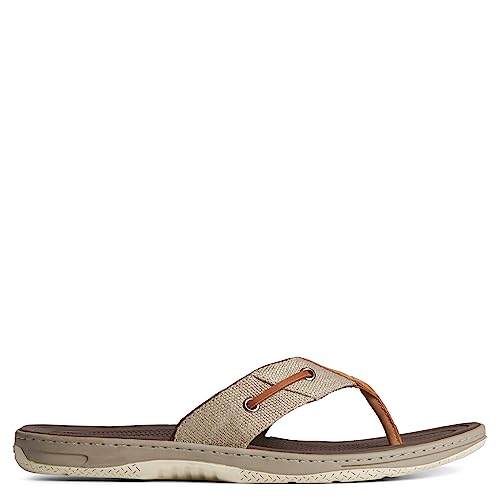 Image of Sperry Men's Baitfish Leather Flip Flop Sandal