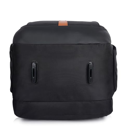 Image of Half Moon Laptop Backpack 15.6 inch Shock-Resistant Compartment 7-Pocket Organized Design Water-Resistant 45L Travel Daypack with Y2K Zippers for Work Casual College