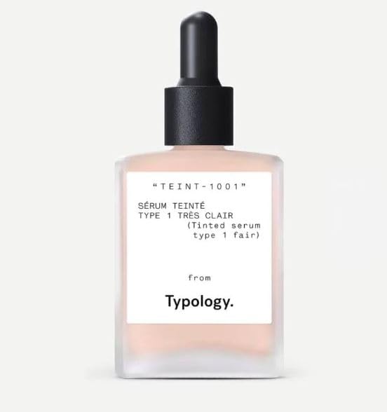 Typology T10 Tinted Serum with Vitamin C, Squalane & Aloe Vera - Type 1 / Fair