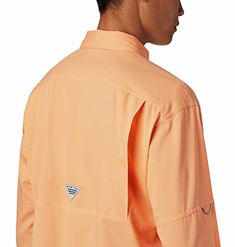 Columbia Camisa masculina de manga comprida Big Low Drag Offshore, Néctar brilhante, GG