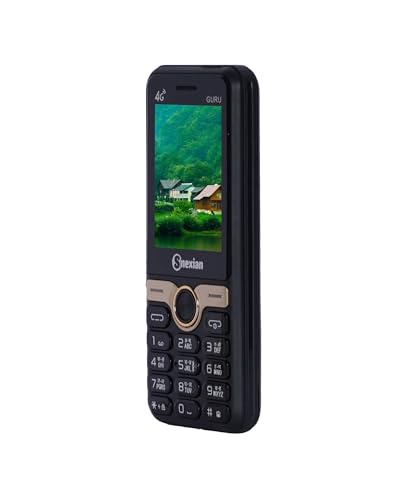 Image of Snexian All-New GURU GT 4G Working Dual Sim | Keypad Mobile | 2.4 inch Display | YouTube Working | Voice Changer | BT Dialer | Call Recording | Long Lasting Battery | FM | Camera | Feature Phone | Black