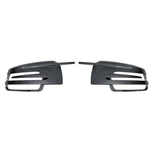 Coque de rétroviseur Mercedes W212 W204 W176 look carbone noir