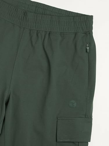 Image of Women's Polyester Regular Fit 4 Pocket Solid Cargo with SPF50+, 2 Way Stretch, UV Protection for Activewear, Regular Use
