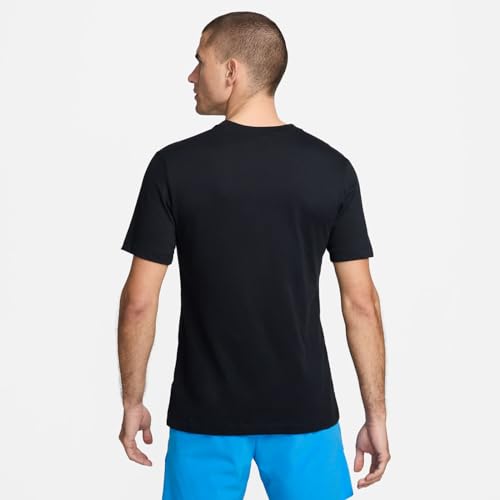 Nike Rafa Herren CT Dri-fit tee Su24 Top, Negro, Small Hombres