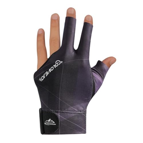 - 3 Taco De | Guantes BillarBillar Para Mano Izquierda | Guantes Deportivos Para Mujeres Hombres | Tiradores Y Accesorios Deport