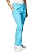 Cherokee Women's Fashionable Flare Leg Drawstring Pant, Turquoise, 2X-Large-Petite