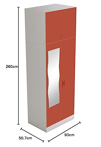 Image of GODREJ INTERIO Slimline 2 Door M4 Steel Almirah