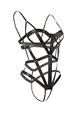 MIZSPISE Sexy Dessous für Damen Unterwäsche Frauen mit Abnehmbarem Kostüme Riemche (body, Einheitsgröße)