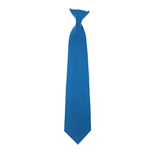 Yoko Clip-On Tie (One Size) (Royal)