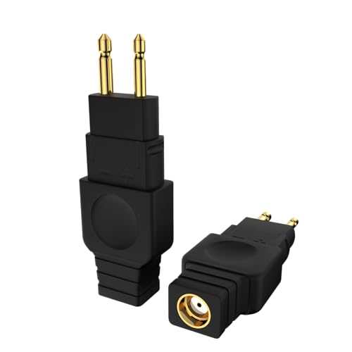 Tirstrup MMCX Cable Adapter Work for MMCX Cable Connected to Sennheiser HD414 HD650 HD600 HD580 HD565 HD545 HD535 HD525 HD265 HD25(MMCXHD650)