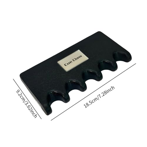 Eviter la chute des queues de billard grâce au support portable de snooker - 3