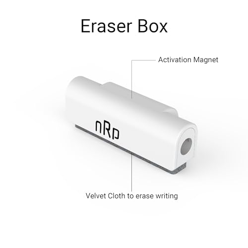 Image of nRp 10 Inch InfiSlate Magnetic Writing Magic Board with Eraser and Pen