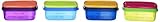 Fit & Fresh Leak-Proof 1/2 Cup Containers (Set of 4), Multicolor