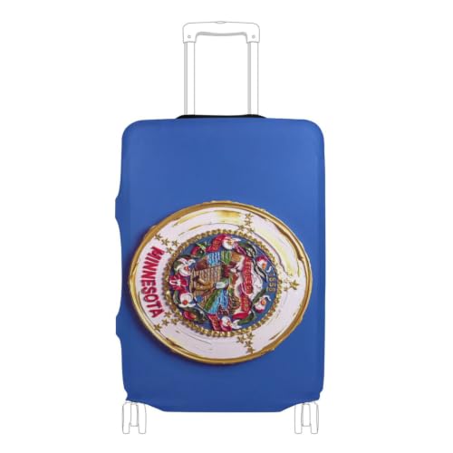 Housse élastique bleue bagages évite rayures valise Minnesota